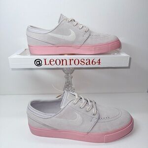 NIKE SB STEFAN JANOSKI GREY/PHANTON/BUBBLE GUM SIZE 7Y /WOMEN 8